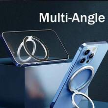 Magnetic Cell Phone Ring Holder Mobile Phone Bracket Removable Cell Phone Grip Kickstand For IPhone MagSafe - Multicolor - View 7
