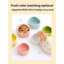 Hamster Food Bowl, Splash-Proof Food Container, Complete Collection Of Hamster Supplies, Including Bowls And Food Plates. - Multicolor - View 7