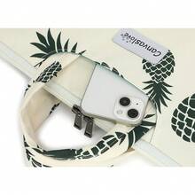 Canvaslove Water Resistant Laptop Shoulder Sleeve Case Bag For MacBook Pro 16 Inch And 15.6 Inch And 16 Inch Laptop (Pinefor  Apple) - Pineapple - View 6