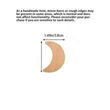 1PC Solid Wood Wall Hook, Wall Hanging Clothes Hook, Star Moon Cloud Cartoon Hook - 1PC - View 13