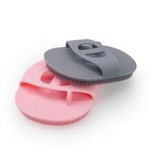 植绒沐浴刷，软毛淋浴刷，易擦洗硅胶浴室刷 - 洗澡刷 - 查看 6