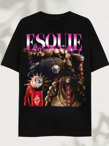 Men Outdoor Tees & Tanks - Black - View 1