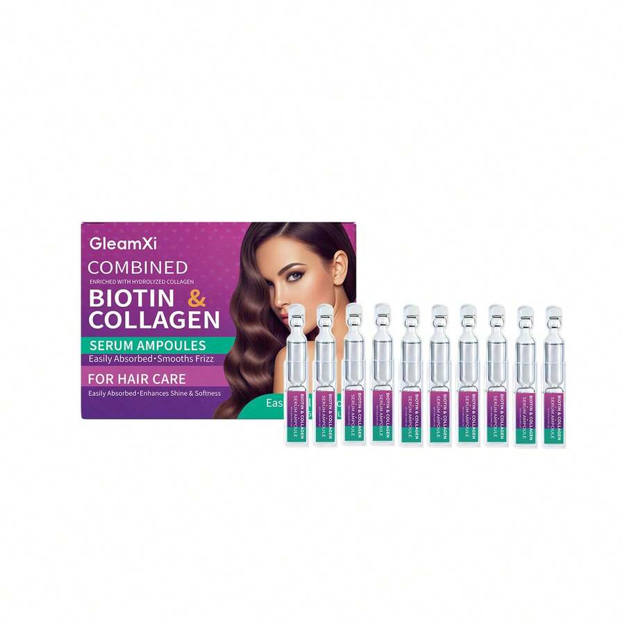 10片装生物素密集修护免洗发膜，富含生物素滋养成分，质地轻盈易吸收。单次使用即可即刻柔顺秀发，并保持72小时柔软顺滑。 - 頭髮護理 - 查看 1