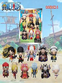 TOEI ANIMATION Bộ sưu tập phụ kiện trang trí balo One Piece chính thức được cấp phép gồm mô hình 3D Zoro, Yamato, Kaido, Law, Kid, Sanji, Big Mom Killer (OptSxxUmWQ) - Nhiều màu - Xem 7