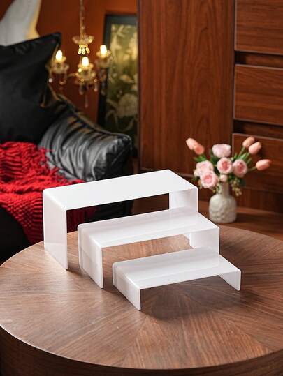 1pc Acrylic Dessert Cake Display Stand, Multi-Tier Decorative Rack, Reusable