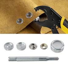Heavy Duty Snap Fasteners Pliers Press Studs Kit Button Tool DIY - A - View 9