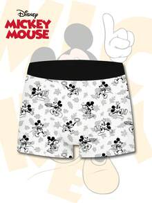 Disney 时尚3D印花男士平角内裤，休闲日常必备内衣 - 彩色 - 查看 2