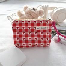 可爱蝴蝶结手拿包，便携式耳机线收纳包，迷你零钱包，口红化妆包 - 彩色 - 查看 11