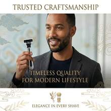 1 Handle + 36 Blades, 3-Layer Manual Safety Razor, Unisex, 6-Layer Stainless Steel Shaving Blades, Replaceable Shaving Tool - Multicolor - View 6