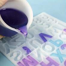1件DIY树脂模具制作材料，带刻度的硅胶量杯 - 如圖 - 查看 6