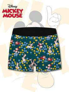 Disney 时尚3D印花男士平角内裤，日常休闲百搭内裤 - 彩色 - 查看 2