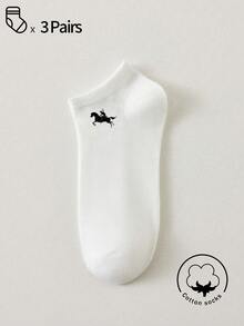 40/20/10/6/2 双装女士棉袜，隐形短袜，白色、灰色、黑色可选，可爱可爱，四季皆宜，透气网眼设计，吸湿排汗，柔软顺滑，适合各种场合，如节日、运动、休闲、商务和日常穿着，颜色随机搭配。 - 彩色 - 查看 38