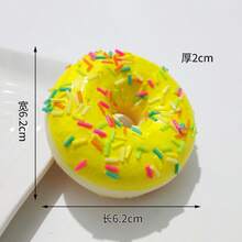 3个2026新款PU材质逼真柔软可捏甜甜圈蛋糕玩具 - 完美礼物、生日礼物、理想礼物、惊喜礼物、节日礼物、情侣礼物、万圣节礼物、圣诞礼物、游戏爱好者精致礼物 - 彩色 - 查看 16