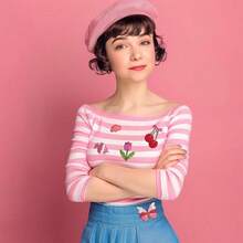 Pre-Printed Cute Embroidery Patterns Water-Soluble Self-Adhesive Stabilizer Transfer Stickers For Clothing - A - View 9