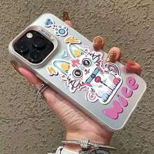 おしゃれなスマホケース  11/12/13/14/15/15pro/15 Plus/15 Promax/7plus/8plus/11pro/12pro/13pro/14pro/11promax/12promax/13promax/14promax/14plus/5 - シルバー2 - チェックする 6