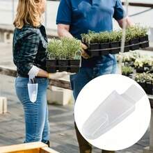 1pc Multi-Functional Transparent Waist Bag With Gardening Scissors Holder - Portable Tool Belt Clip Suitable For Trimming And Harvesting, Plastic Structure, Easy To Wear And Access - One Size Fits All - View 4