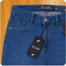 Men's Premium Slim Fit Jeans With Elastane - Traditional Blue - View 2