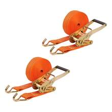 Tendencia2pzs Eslingas Matraca 5cm*10m 3t Cinchos Para Amarrar CargaCalidad premium - Amarillo - Ver 11