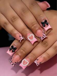 Press On False Nails - Multicolor - View 1