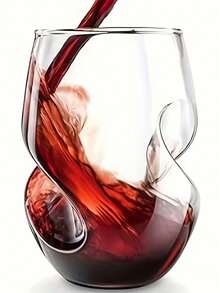 Creative Spiral High Borosilicate Glass Coffee Cup, Household Red Wine Whiskey Glass, High-Quality Transparent Glass Cup - Transparent - View 8