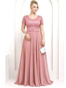 Women Dresses - Rusty Rose - View 1
