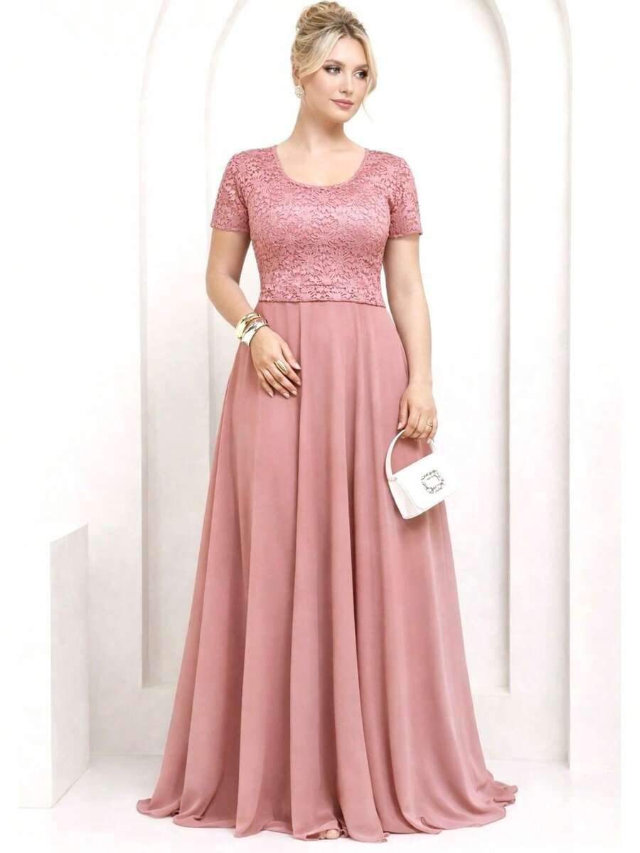 Women Dresses - Rusty Rose - View 1