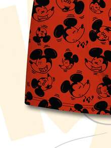 Bóxers de hombre con estampado 3D de Mickey Mouse de Disney, ropa interior esencial para uso diario y de estar en casa, diseño de moda - Multicolor - Ver 4