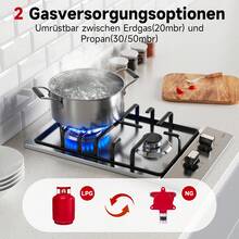 IsEasy Gas Stoves - Silver - View 6