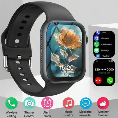 Unisex Smart Watch With Notification, Music Playback And Call Answering Functions
