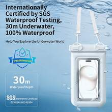 高品质棉质加厚防水手机袋，薄荷绿，IPX8级防水，适合学生、游泳、旅行，超值之选 - 多色` - 查看 8