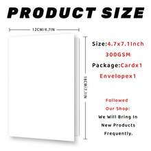 1pc Funny Birthday Greeting Card, Large 5.5 X 8.5 Inches, Birthday Card For Men & Women, Mom Dad Husband Wife, 50th 60th 70th 80th Birthday, Small Business Supplies, Thank You Card, Birthday Gift, Card, Unique Item, Gift Card - Single Piece - View 4