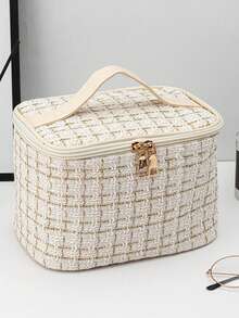 Large Capacity Multi-Functional Cosmetic Bag, Travel Makeup Organizer, Toiletry Bag, Ideal Gift For Women On Halloween, Christmas, Birthday And Other Holidays - Multicolor - View 13