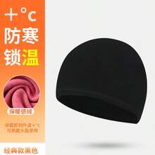 1pcs Simple Style Plain Color Skull Beanie For Men & Women, Casual Sportive Breathable Beanie Hat For Outdoor Sports For Men & Women, Fitted Hats - 深藍帽 - 查看 3
