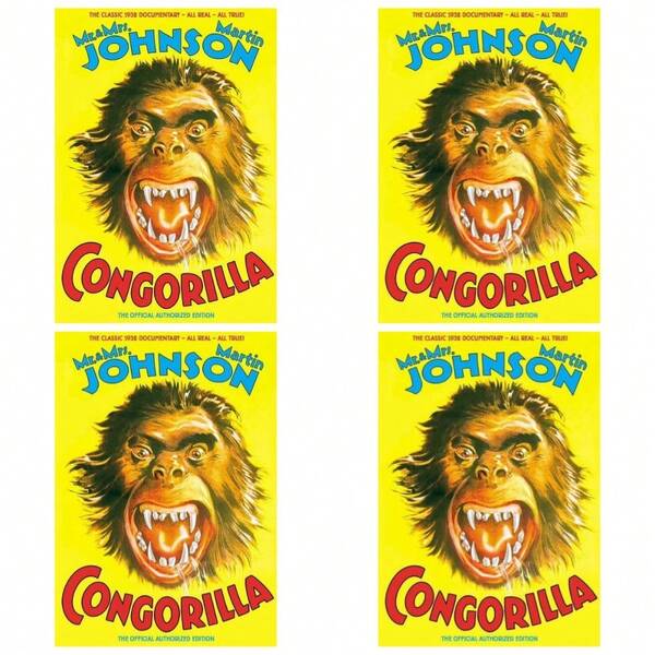 DVD de la aventura de Congorilla con gorilas salvajes y fauna africana