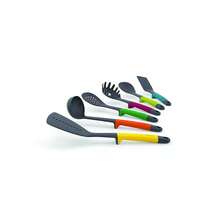 Joseph Joseph Carousel Nylon Kitchen Utensil Tool And Gadget Set With Rotating Storage Stand, 6-Piece Non Stick Tools With Ergonomic Handles, Multicolor - CarouselCarousel - View 4