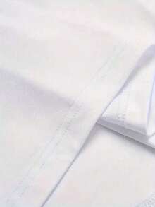 Divertente maglietta in stile tedesco con una fantasia di piccole salsicce, spiritosa e insolita, realizzata in tessuto morbido e traspirante e con scollo rotondo, adatta a tutte le stagioni. - Bianco - Visualizzare 3