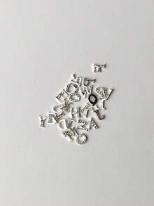 26 piezas de decoraciones de uñas con letras de rhinestone - Accesorios perfectos para uñas, suministros para uñas, gemas para uñas de mujer - Multicolor - Ver 11