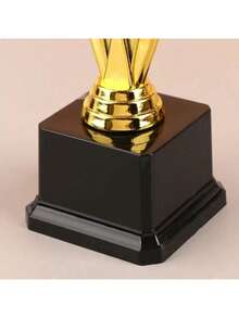 1个金色奖杯星形塑料奖杯工艺纪念品歌舞比赛奖励奖杯学校奖励用品 - 金色 - 查看 7