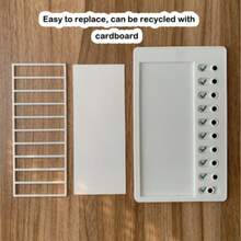1pc Reusable Portable Family To-Do List Board, DIY Information Family Travel Plan Reminder Board, Daily Work Plan Task List, Exercise Fitness, Weight Loss Plan, Study Plan, Work Plan, Task Completion Notebook, School And Work - Multicolor - View 5