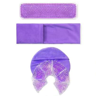 Almohadillas de gel de enfriamiento para el pecho y almohadillas de enfriamiento perineal para maternidad - Uso dual de compresa fría y caliente, alivio de la molestia del embarazo | Ajuste cómodo | Textura suave, regalo ideal para el posparto (Navidad/Halloween), regalo de embarazo, esencial posparto