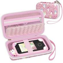Smartphone Case Compatible With Luyiilo/For Yosfeng/For WEOLULI/For Luoba/For Kikidex Toddler Girl Boys Cell Mobile Phones Toys Learning Games Player Storage Holder- Pink Box OnlyChildren's Growth Games, Fun And Joyful, Essential For Childhood - Pink - View 2