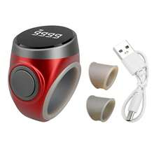 Smart Tasbih Tally Counter Type-C Rechargeable Muslims Zikr Ring Type Button Counter Prayer Time Vibration Reminder - Mixed Colors - View 11