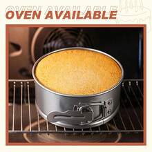 4 Inch Springform Pan For BaFKing Mini Cheesecake Pans With Removable Bottom Nonstick Leakproof Round Cake Mold Spring Form Molds For Mini Cheesecake Pizza And Quiches (Stainless Steel,8 Pcs) - 不銹鋼 - 查看 7