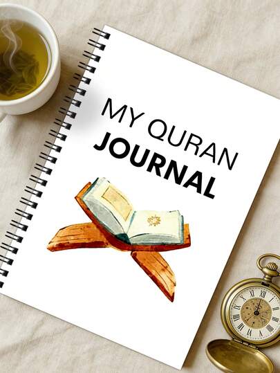 Ramadanplanner 2026 (zonder datum) - A5 spiraalgebonden dagboek voor dagelijkse gebeden tijdens de Ramadan met tracker, inclusief Arabisch/Engels islamitisch dagboek, maaltijdplanner, takenlijst en omslag voor Ramadan/spirituele reflectie (31 dagen)