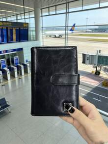 Women's Passport Holder Wallet, Multi-Function Coin Purse, Bank Card Protector, Travel Pouch - Multicolor - View 9