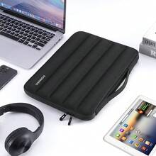 15.6 Inch Laptop Case Sleeve Protective Cover Compatible With 16 Inch  Pro M4 M3 M2/Pro Max,15.6-16 Inch HP  ASUS  Chromebook,Waterproof Computer Cases Bag With Handle,Black - Black - View 3