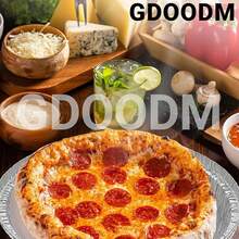 50 Pack 12 Inch Disposable Pizza Pans, Aluminum Pizza Pans, Round Pizza Pan Foil Focaccia Pan, Chocolate Cookies Cake Tin, Serving Platter Tray, Freezer & Oven - 12Inch - View 6