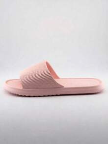 Trending Unisex Slippers, Lightweight EVA Non-Slip Indoor Bathroom Sandals, Suitable For Home, Beach, Shower - Pink - View 9