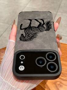 1pc Horse Print Camera Lens Protective Phone Case, Compatible With IPhone 17, AIR, 17PRO, 17PROMAX, 16promax, 14/13, 12, 11 Pro Max, XS Max, X, XR, 8, 7, Plus, Anti-Drop Phone Case, Suitable As Birthday Gift, Girlfriend, Boyfriend Or Self-Use - Multicolor - View 6