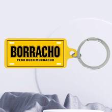 1个哥伦比亚城市名称元素双面UV印刷钥匙扣,男女通用时尚配饰包包挂饰钥匙圈 - 彩色 - 查看 30